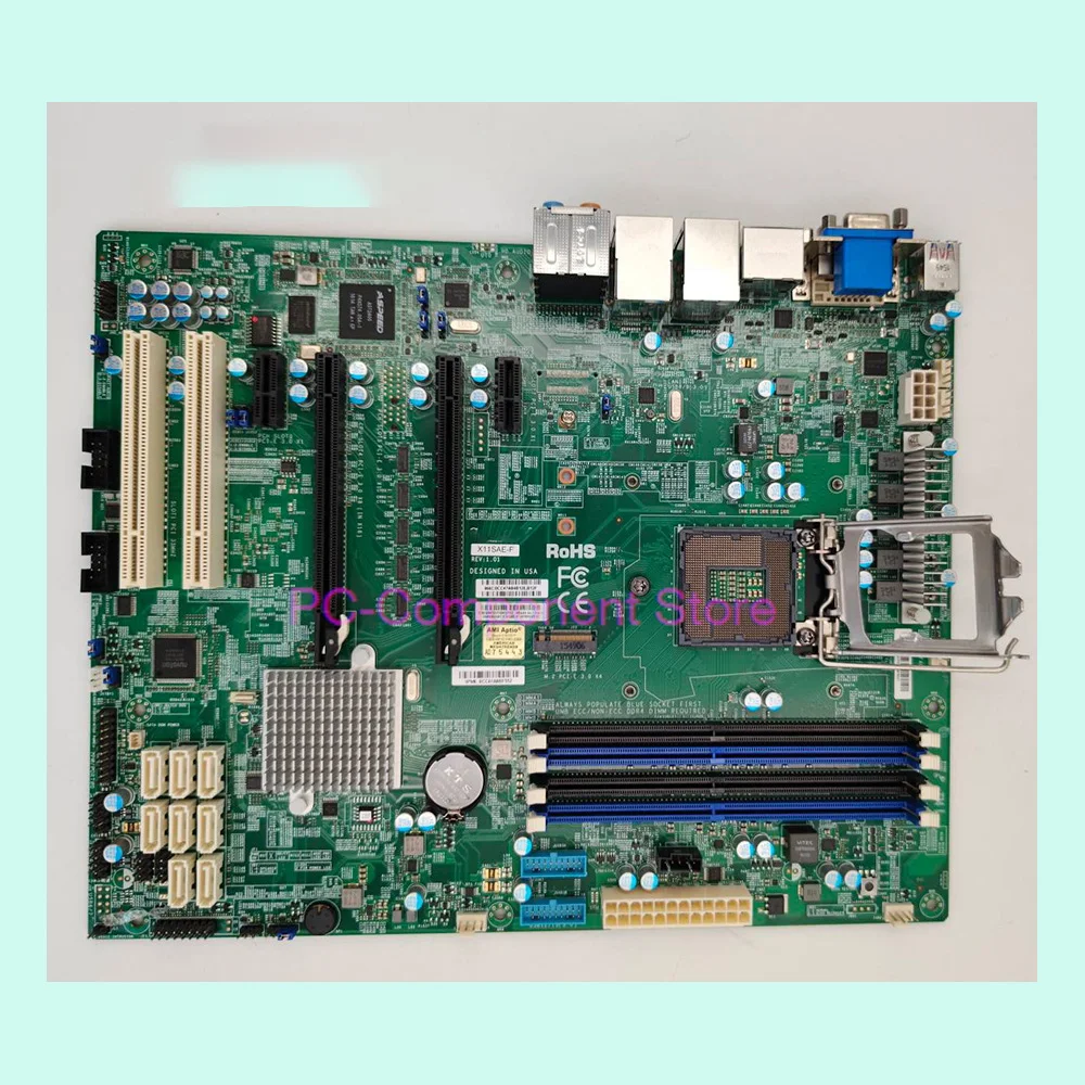 C236 Chipset For Supermicro Workstation Motherboard E3-1200 V5/V6 6th/7th Gen. i7/i5/i3 Series LGA1151 DDR4 X11Sae-F