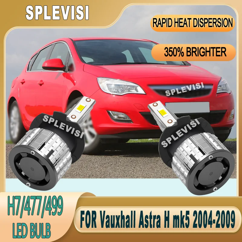 

Swift Heat Dissipation Lifespan Over 60,000 Hours LED Low Beam Bulbs For Vauxhall Astra H mk5 2004 2005 2006 2007 2008 2009