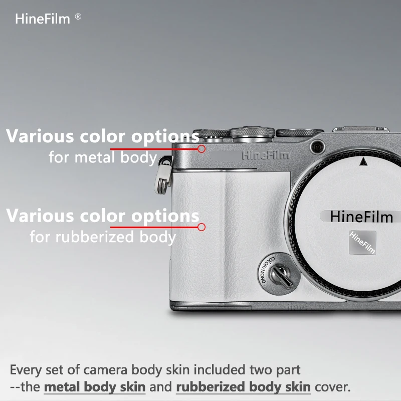 Hinefilm Skin for Olympus PEN-E P7 Camera Sticker PEN E-P7 Camera Decal Skin EP7 Wrap Cover Film