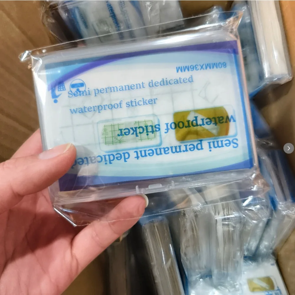 

1box Sterile Eyebrow Dressing Patch Waterproof Sticker for Tattoo Aftercare Semi-Permanent Isolation Protective Film