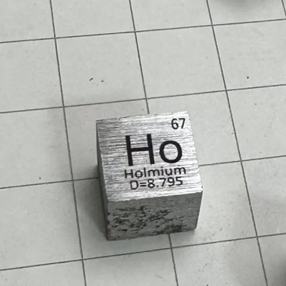 Defective Product 10mm Holmium Cubic High-purity Metal Ho 99.9%