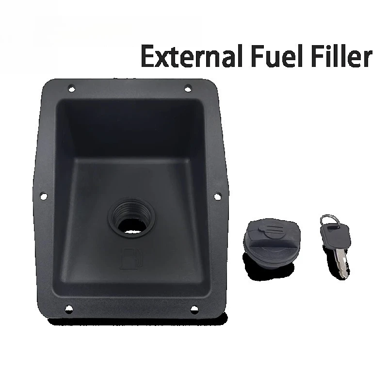 Lockable Diesel Generator Fuel Tank Cover External Fuel Filler Cap for Diesel Genset Replacement Parts