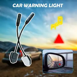 Car Blind Spot Monitoring System BSD Lens Light LED Radar Cross Drive Alarm Indicator TrafficAlert Ultrasonic Safety Sensor