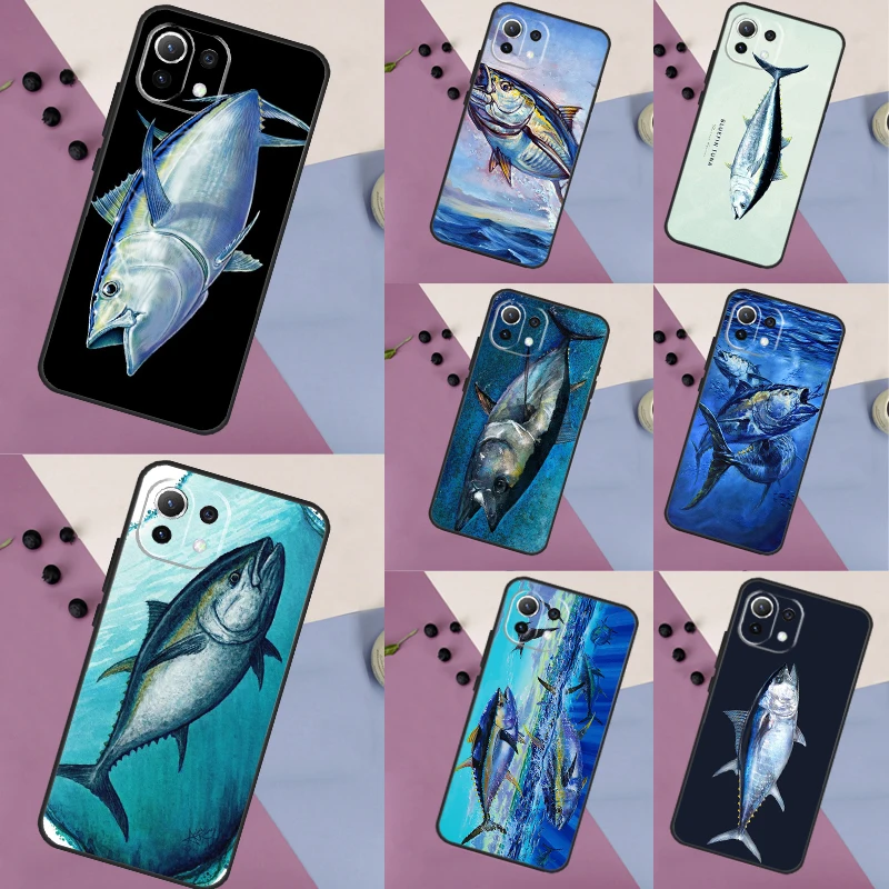 Bluefin Tuna Case For Xiaomi POCO X3 X5 F5 Pro C65 X4 F3 F4 M5s Mi 11T 12T 13T 12 Lite 14 13 Pro Cover