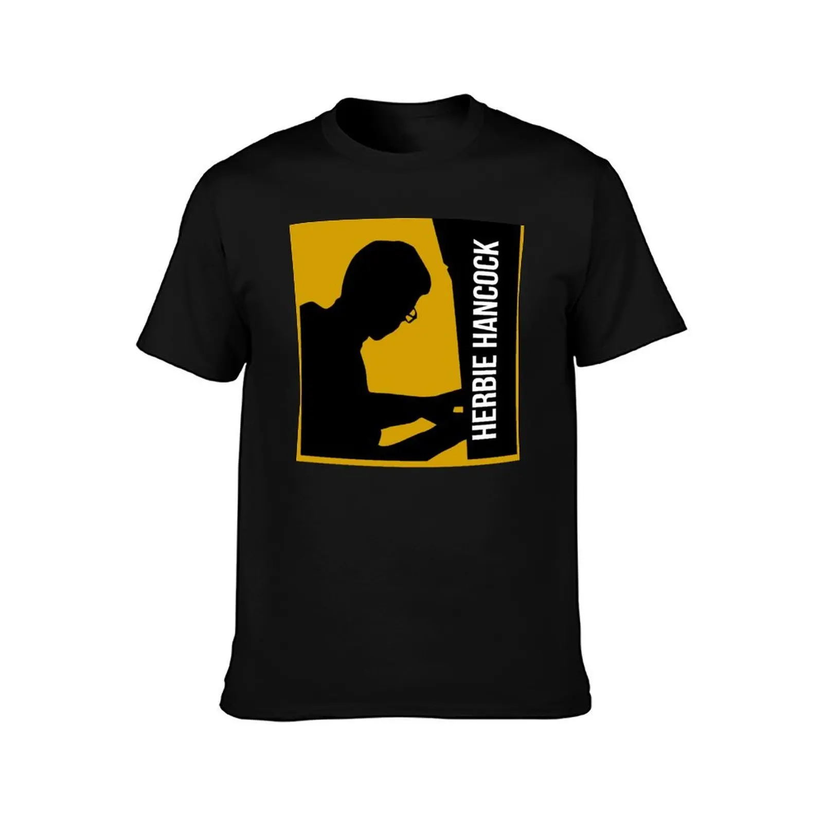 Herbie hancock T-Shirt Summer Casual Cotton Tee Oversized Streetwear Tops Vintage Graphic Print Loose Fit Short Sleeve