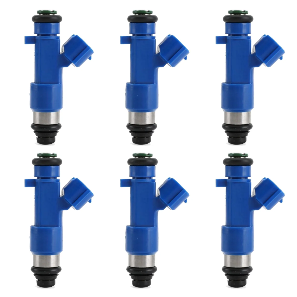 PEIVSO 6Pcs For Nissan GTR INFINITI G37 550cc Fuel Injector 16600-JF00A 14002-AN001 14002AN001 16600JF00A