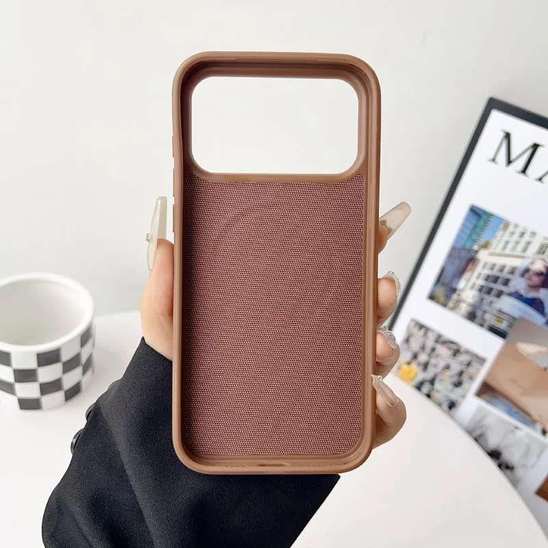 For Magsafe Original Tech Woven Phone Case For iPhone 17 Pro Max/16/15/14/13 Pro Max Wireless Charging Compatible Durable Cover - view 3
