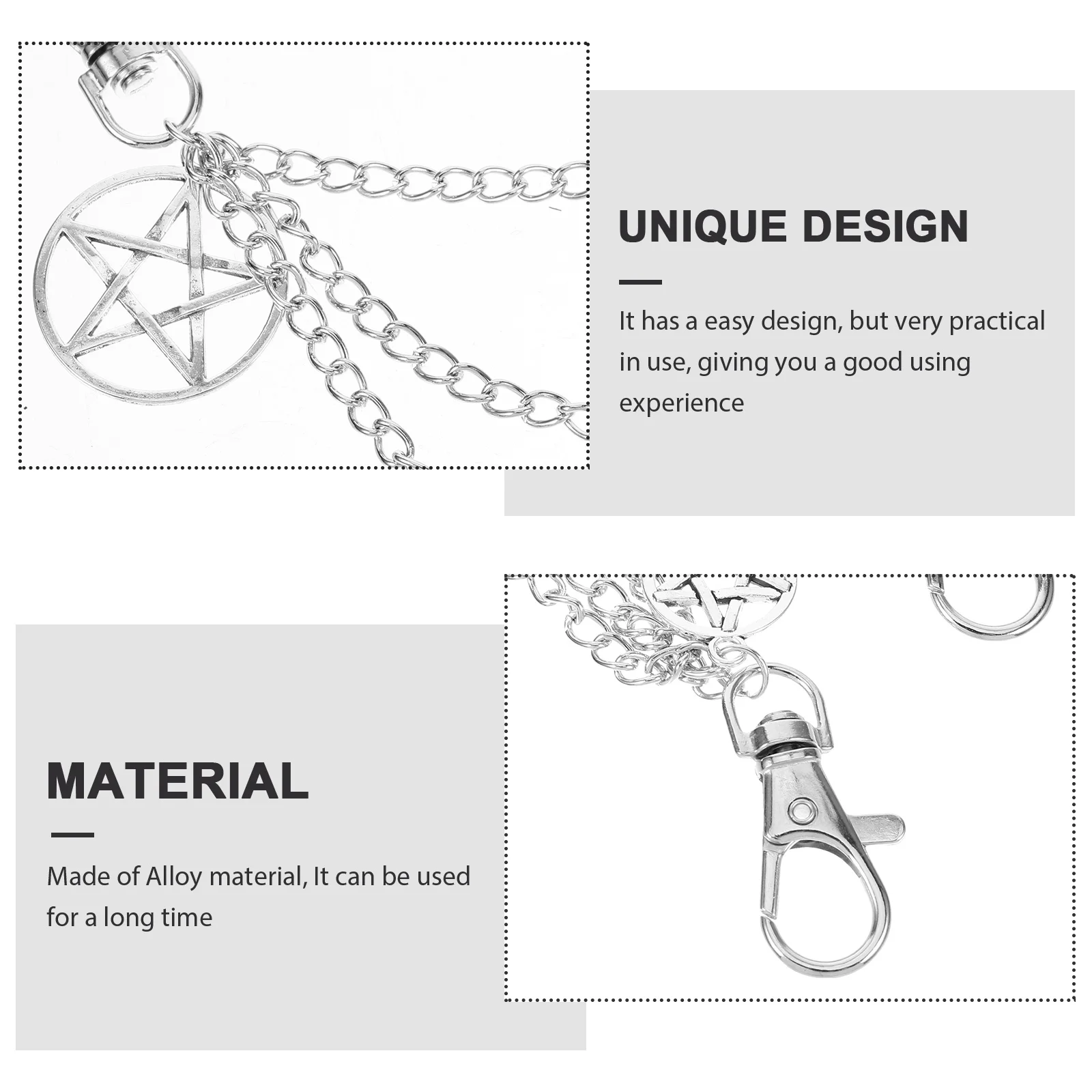 

Metal Shoe Chain Five pointed Star Silver Alloy Shoelace Buckle Boot Jewelry Charm for Shoes Clog Chains Shoe Decoration Sneaker