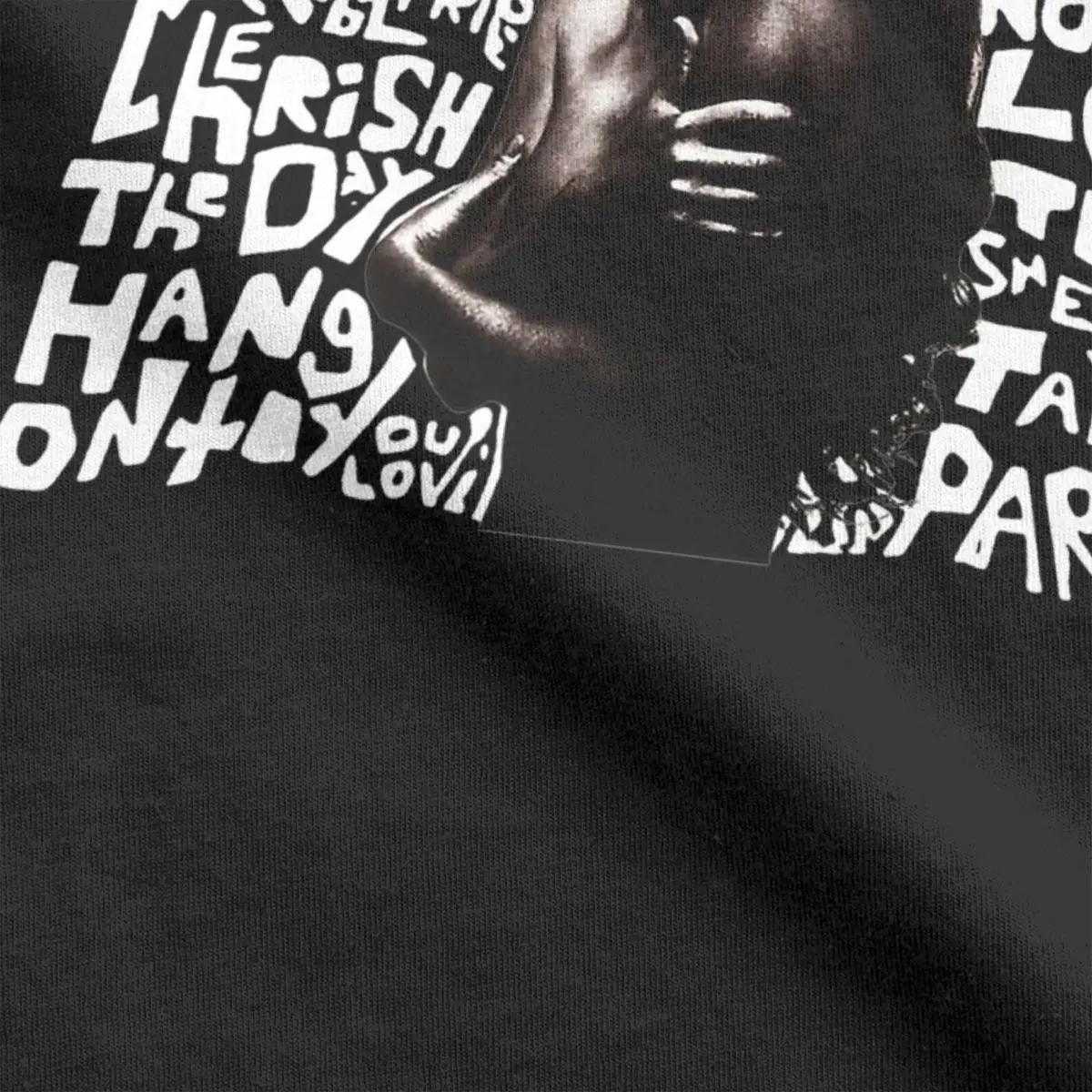 تي شيرت Sades Adu للرجال ، تي شيرت قطني فريد من نوعه ، ياقة مستديرة ، أكمام قصيرة ، قمم للكبار