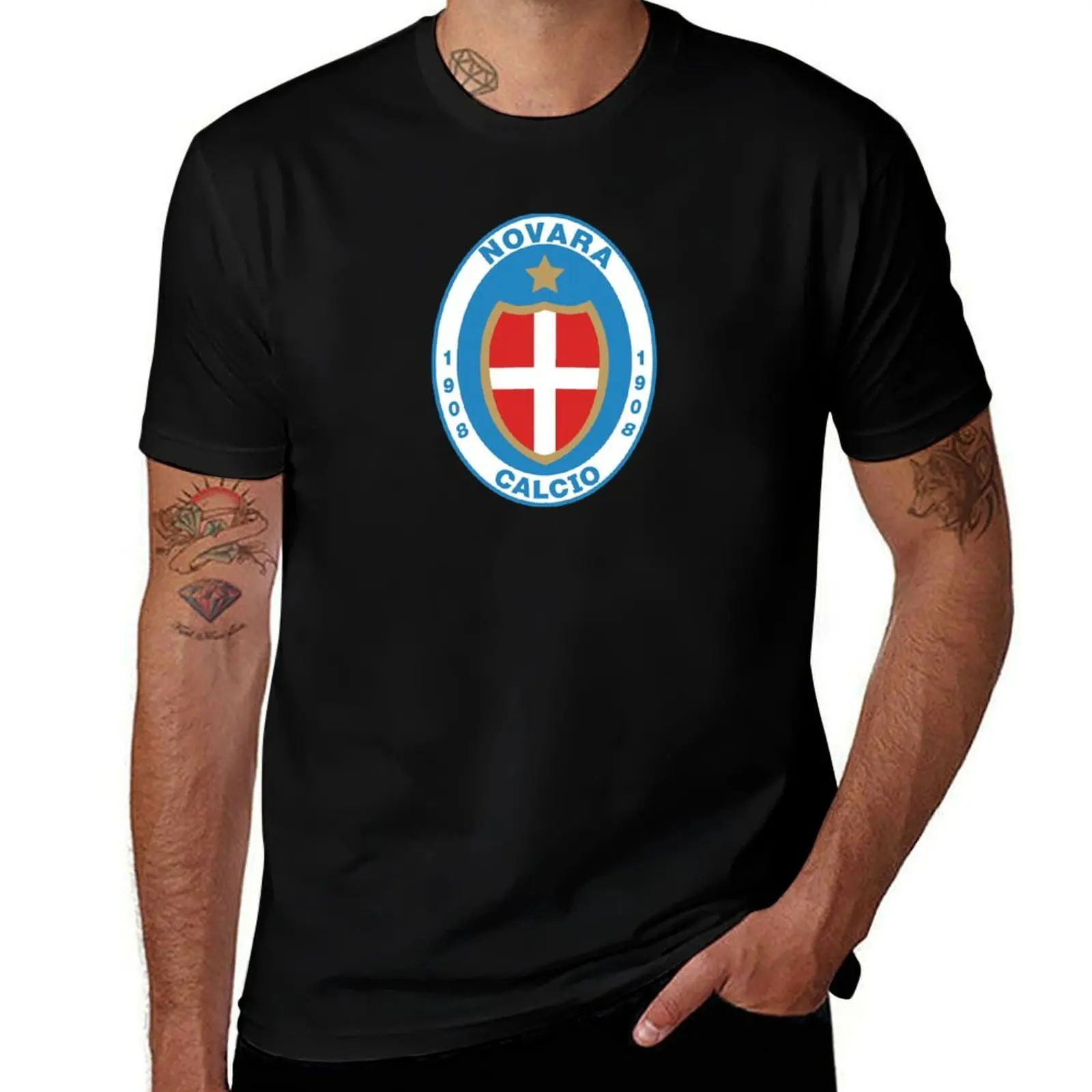 Novara Calcio T-Shirt graphic shirts vintage t shirts cotton t shirt men