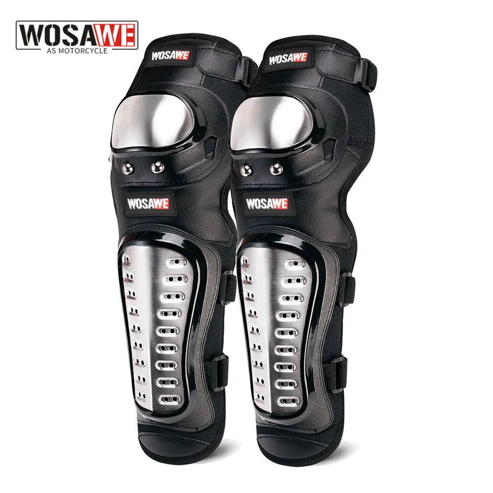 

WOSAWE Motorcycle Knee Pad Motocross Protective Gear Off-Road Guard Skating KneePad Motorbike Protection Kits