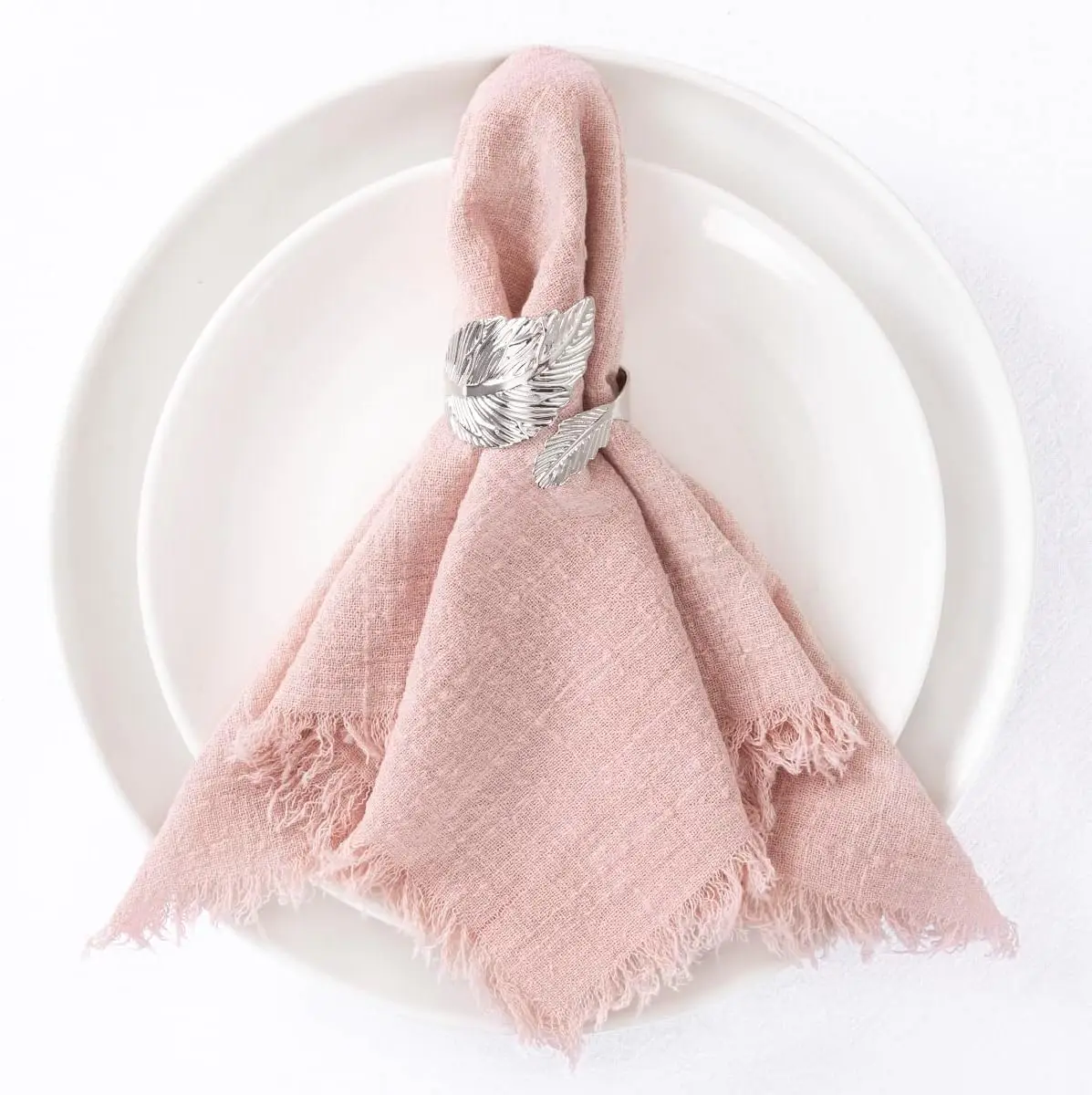 Imagem -03 - Guardanapos de Gaze de Algodão para Decoração de Mesa de Casamento Toalhas de Chá de Musselina Jantar Retro Rústico Cheesecloth Party Decoração de Mesa 100 Pcs