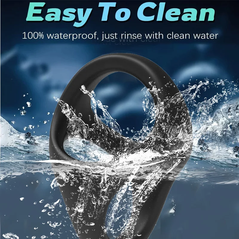 سيليكون حلقات القضيب خاتم الديك الانتصاب تعزيز الثلاثي القضيب الرجال لعبة حلقة ملحق الخرز القذف الجنس لعب للرجال