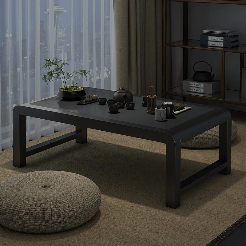 

bay window small table kang tatami low balcony household tea light luxury sitting Japanese small coffee