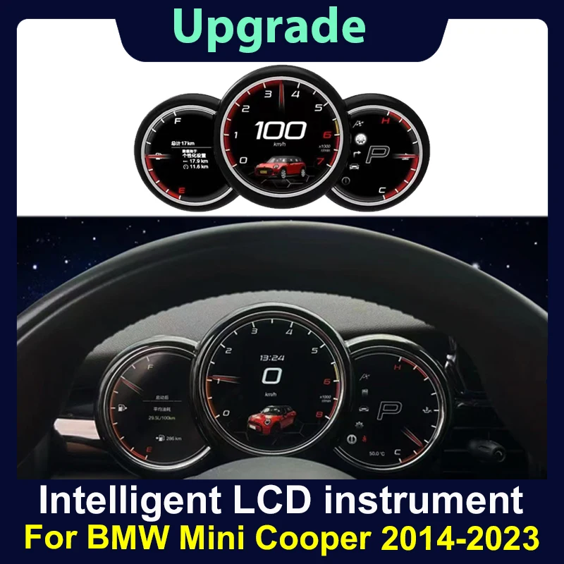 

2024 Latest Original Car Digital Cluster Instrument for BMW Mini Cooper 2014-2023 LCD Speed Meter Dashboard