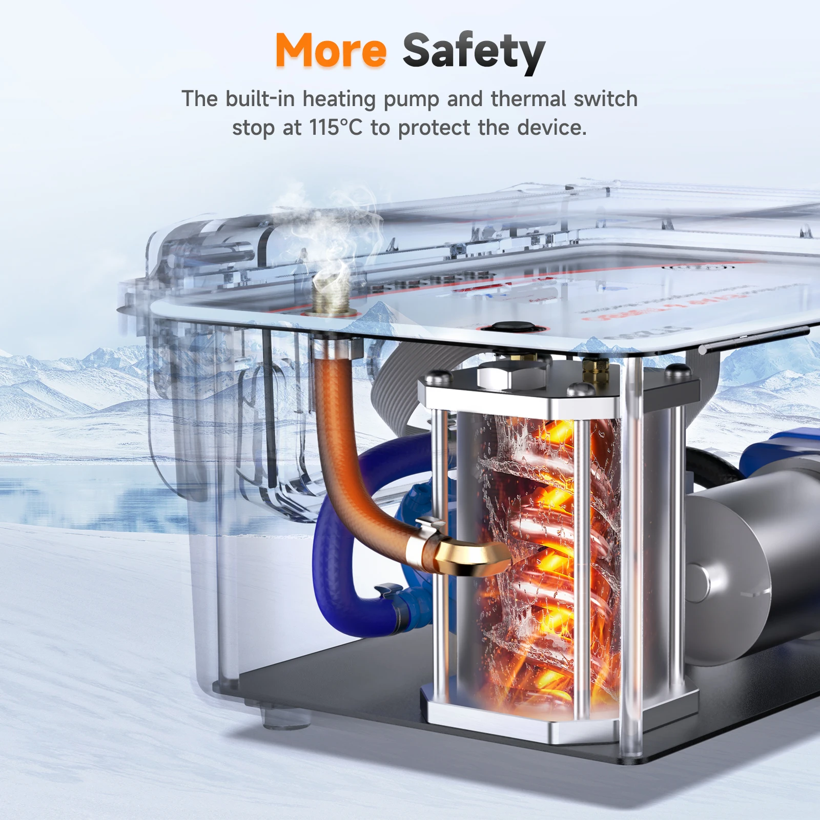 FOXWELL Digital Smoke Leak Detector ST2000 Built-in Air Pump Adjustable Pressure Dual Mode EVAP & Turbo Leakage Analyzer Tester