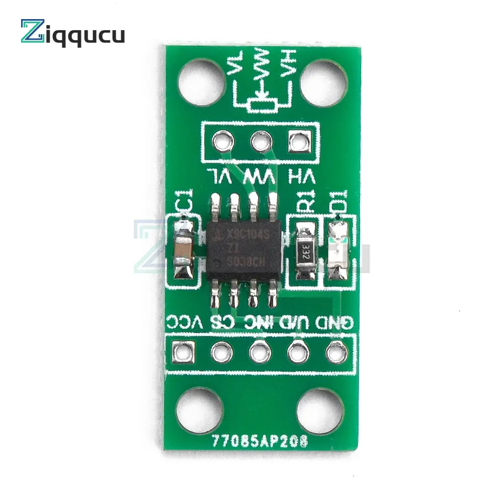 DC3-5V 100K X9C104 10K X9C103S modulo scheda potenziometro digitale per circuito potenziometro digitale Arduino cento Step