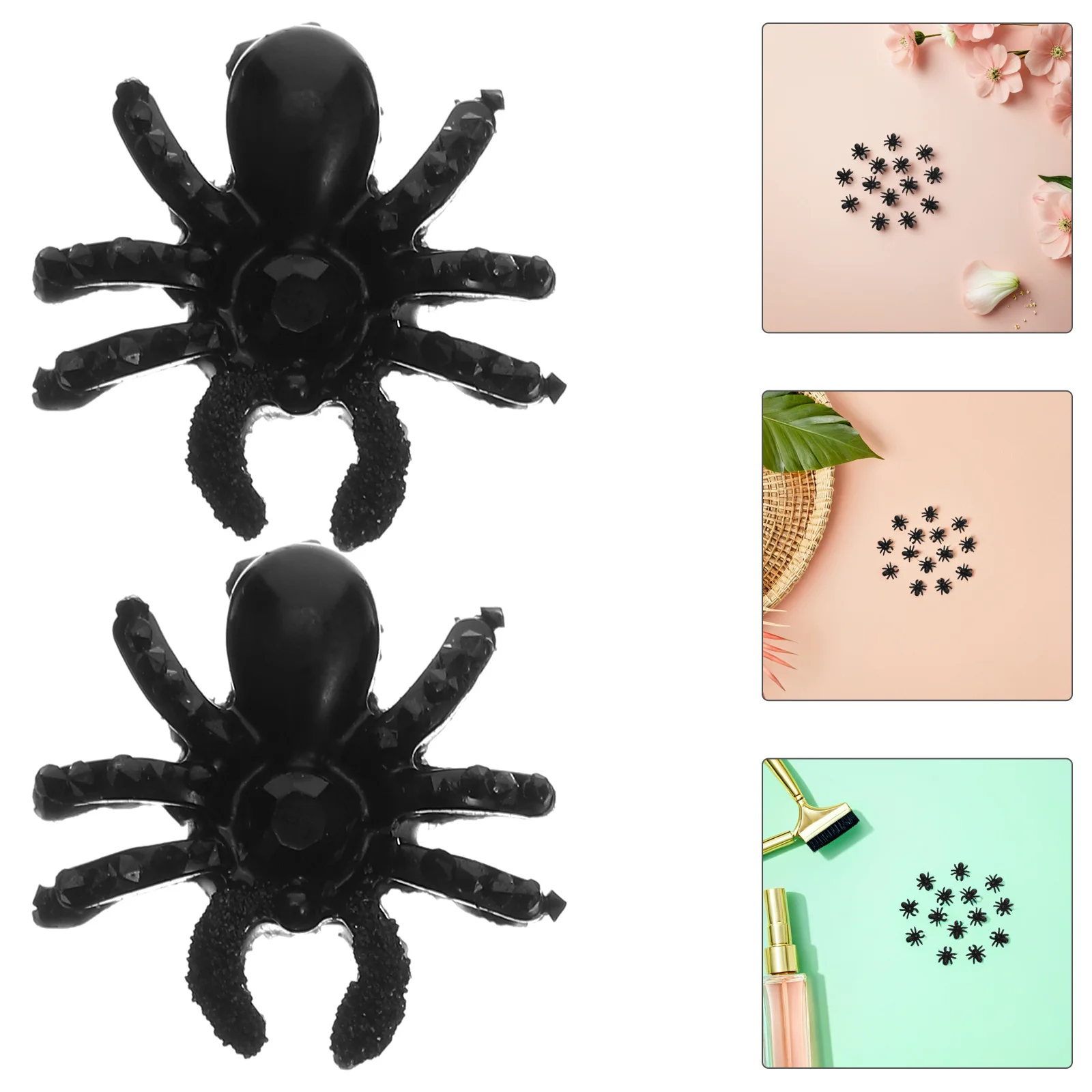 

150Pcs Halloween Nail Charms 3D Gothic Animal Resin Manicure Accessories Halloween Nail Art Supplies Charms for Nails