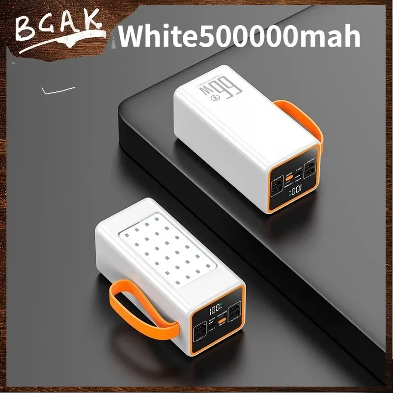 500000mah 100000mah 200000mah 300000mah Upgraded Version Super Powerbank Fast Charge Portable Power Bank Super Large Capacity