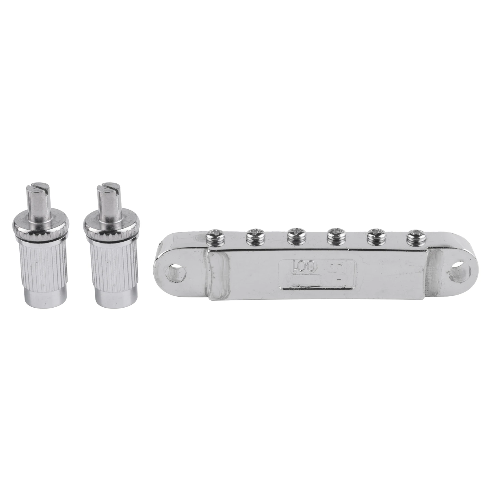 

Silver Tune-O-Matic Electric Roller Saddle Bridge Lp Electric Guitar Bridge Made in Korea