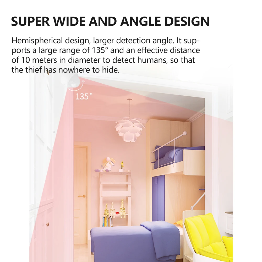 2 in 1 funziona con Tuya Zigbee 3.0 PIR Motion Detector + Bright Lux Light sensore di allarme antifurto di sicurezza a infrarossi passivo