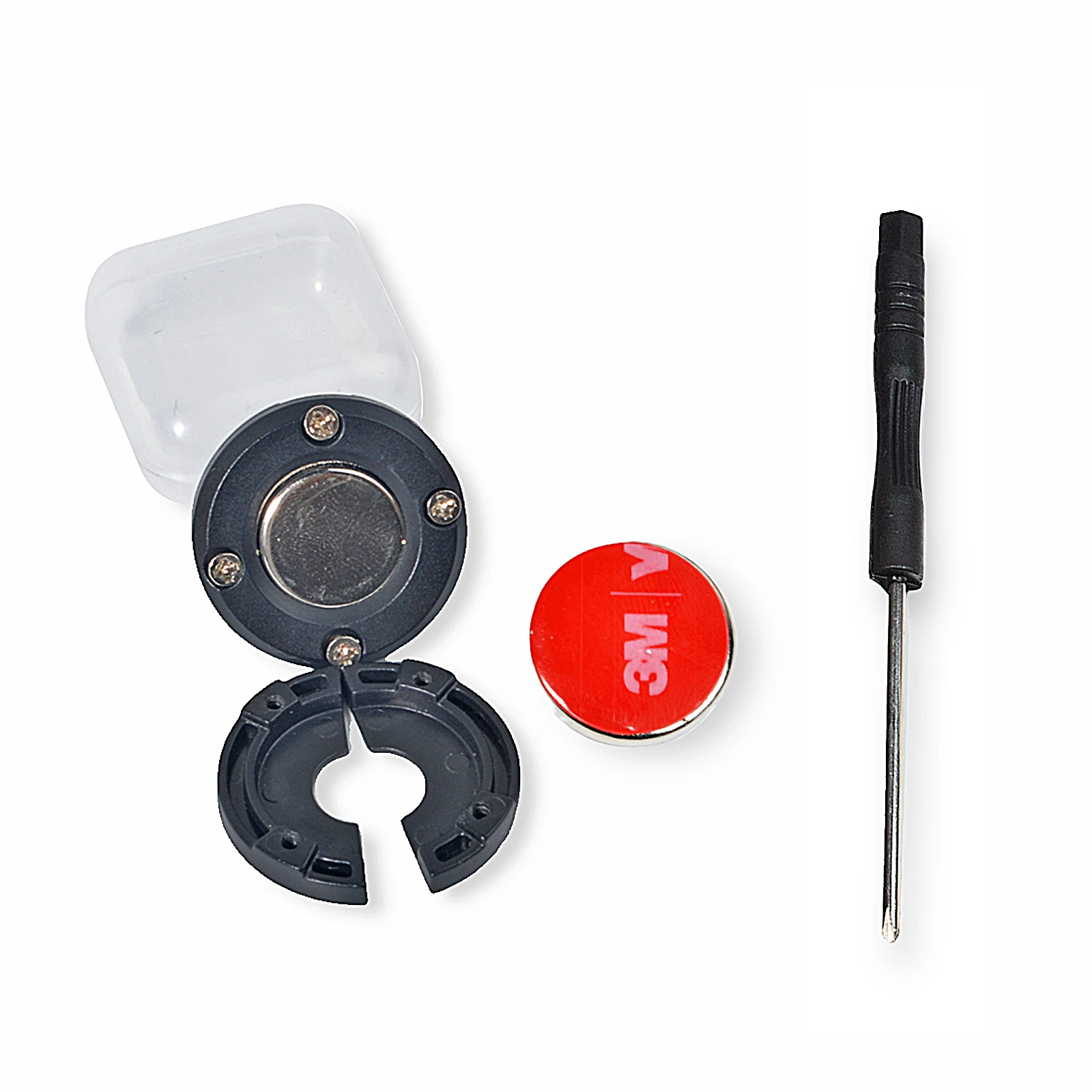 Magnetic MIC Mount Bracket,มือไมโครโฟนวงเล็บคงที่,รถแดชบอร์ด Wall Mount สําหรับ Motorola HLN9073B Kenwood TK768