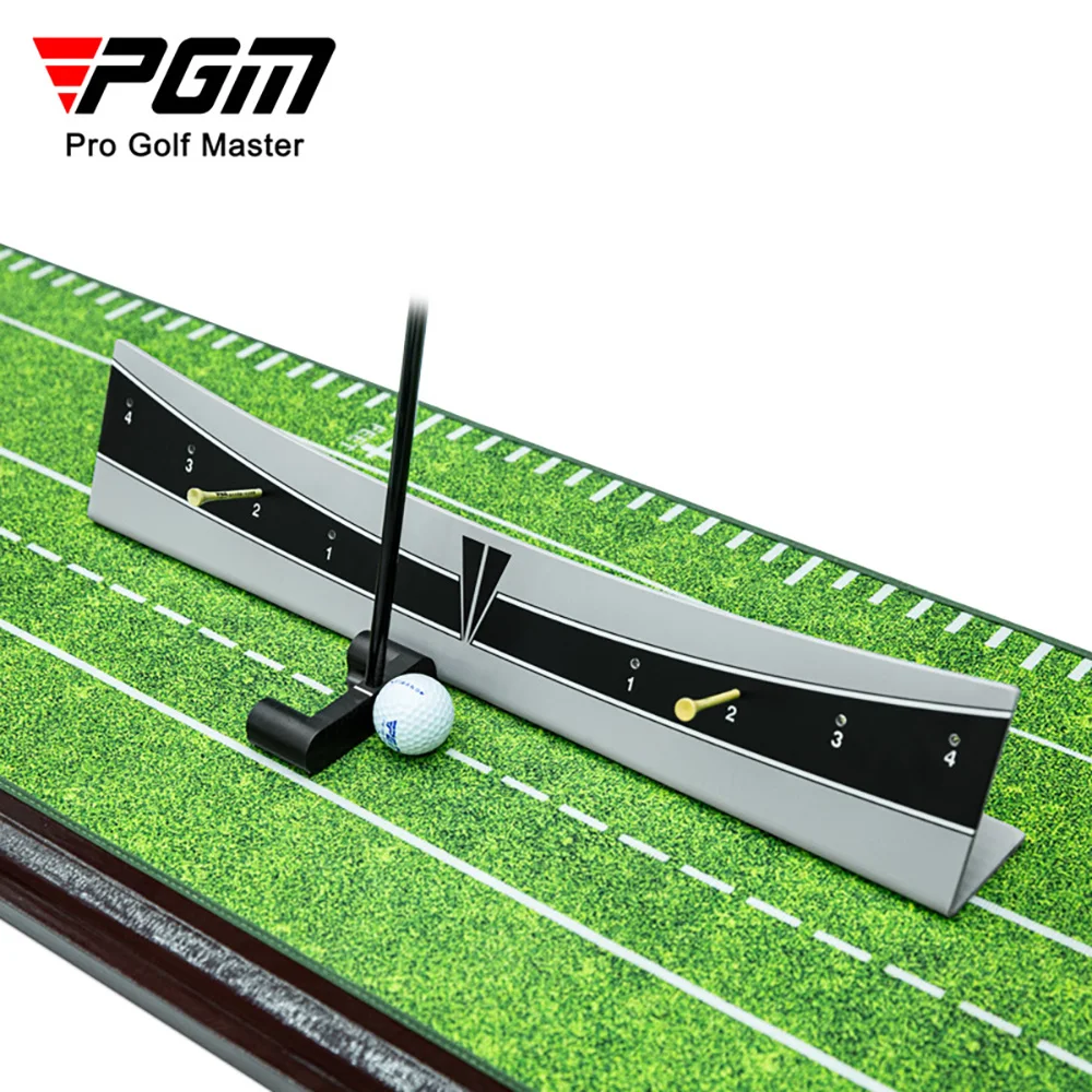 PGM Golf Putter Trainer Calibration Track Putter Board Golf Putting Mat Plastic Training Tool Driving Trainer JZQ027