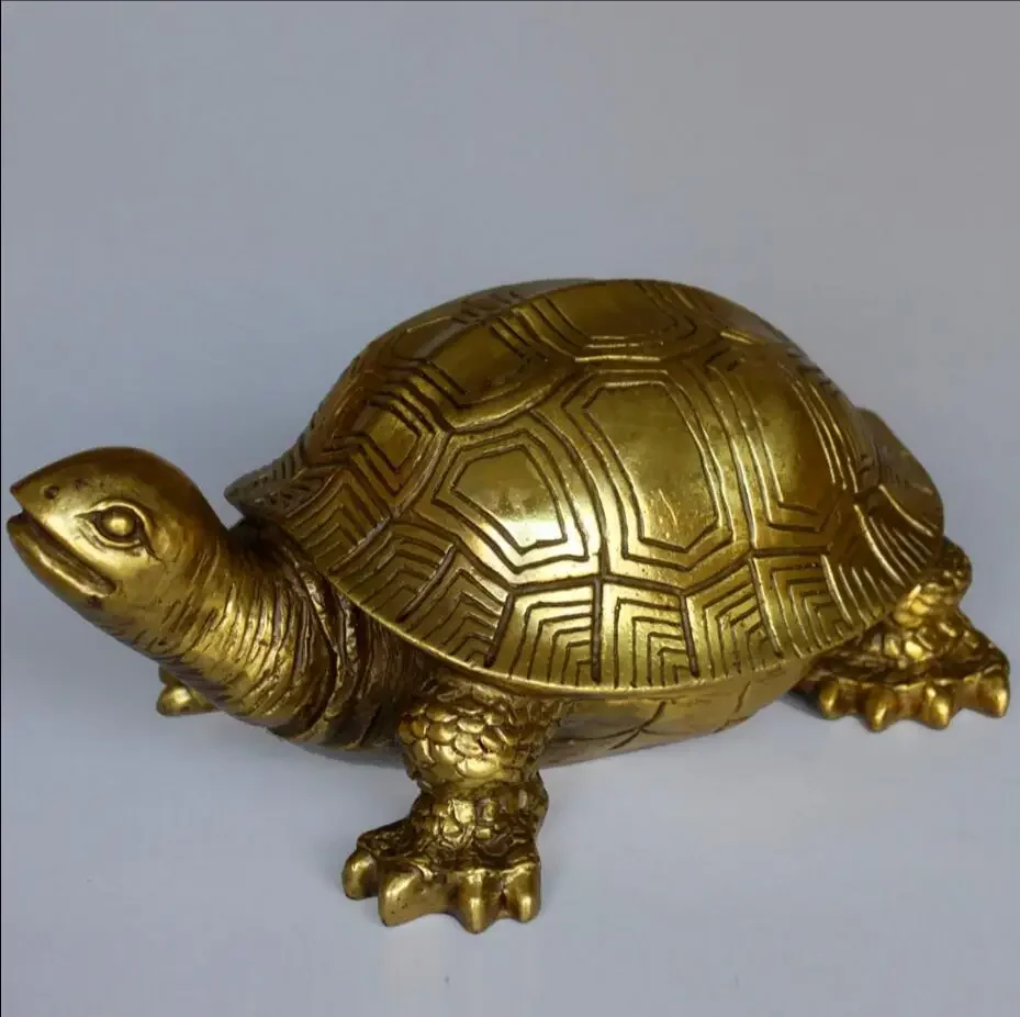 COPPER STATUE Pure copper Tortoise Ornament Home decoration of Fengshui copper tortoise