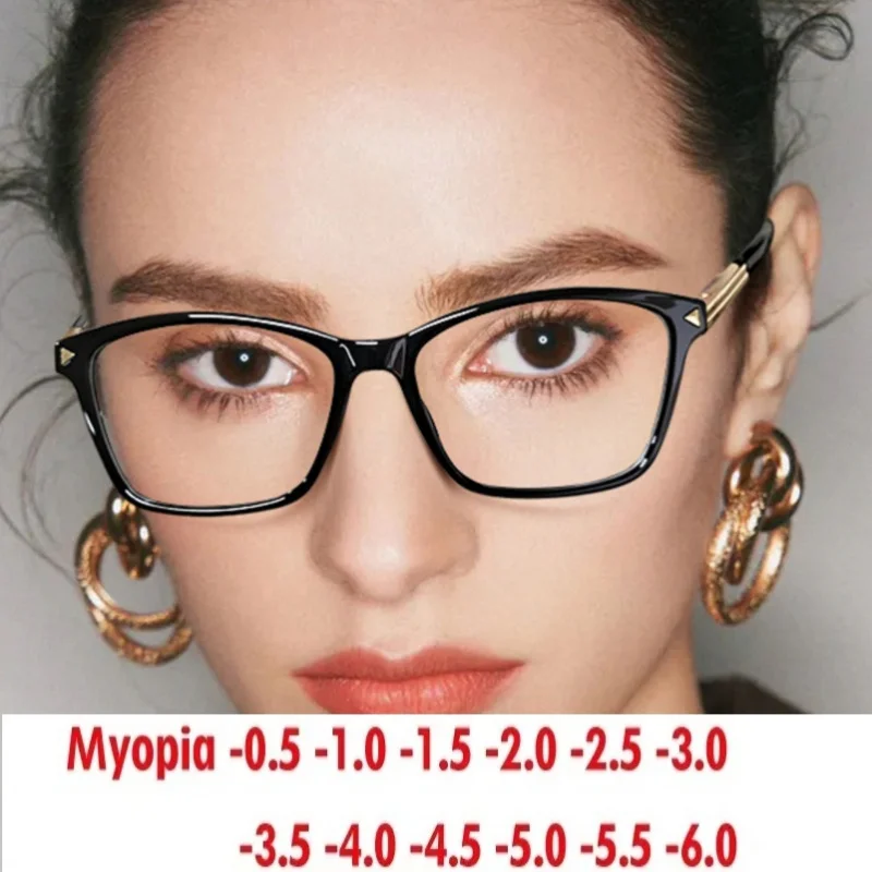 

Cool leopard print fashion women's anti-blue prescription glasses 0~6.0