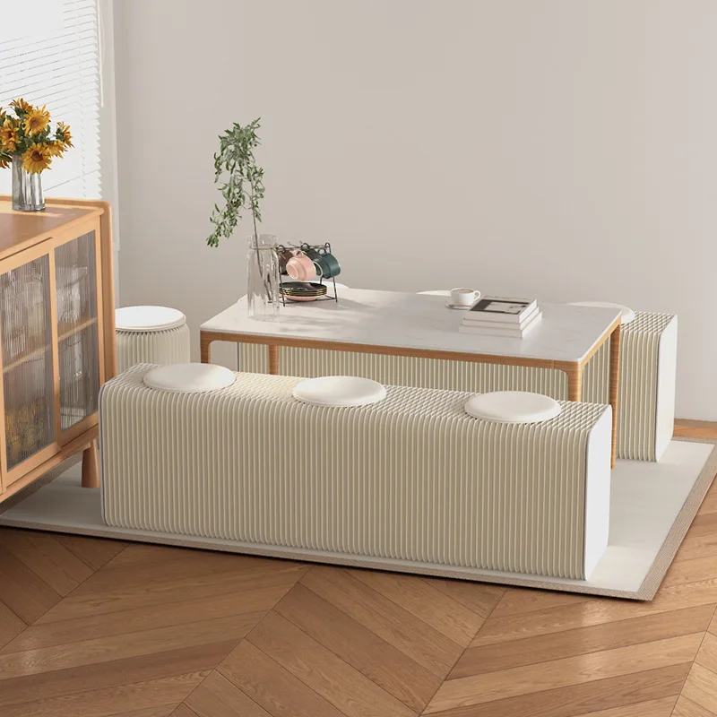 مقعد قابل للطي لغرفة المعيشة، مقعد قابل للسحب، مقعد ورقي، مقعد تغيير الأحذية، مقعد بجانب السرير، ورق الكرافت