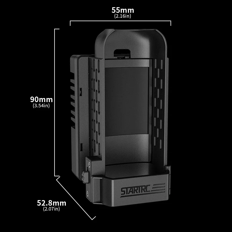 Kühlradiator für DJI Osmo Pocket 4 Pro/3/4 Kamera-Zubehör, Ice Core Kühlventilator mit 3-Gang-Einstellung und Cold Shoe – Detail 13