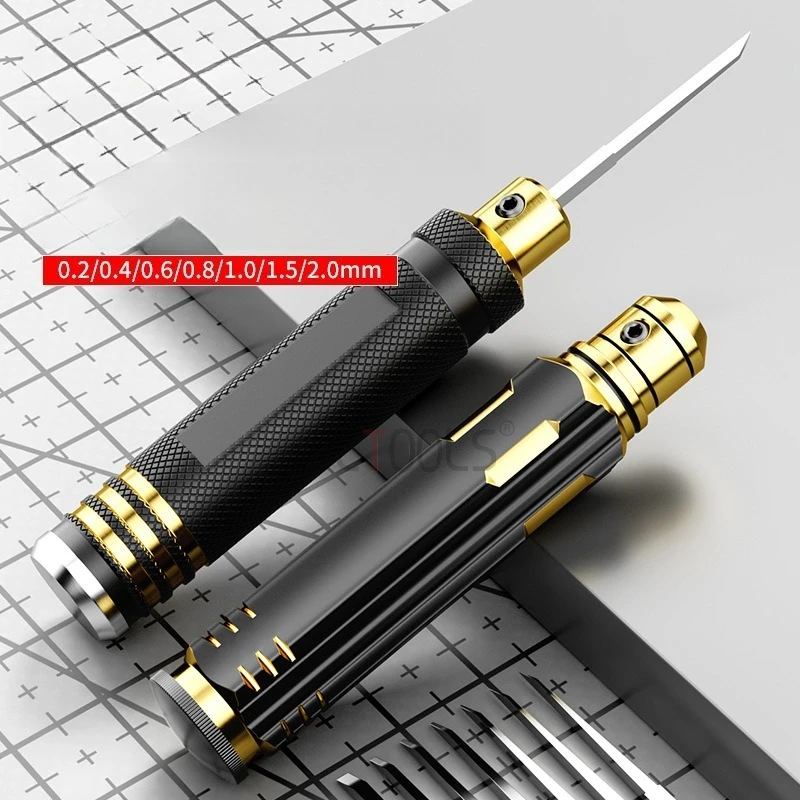 

Handcrafted Fine Line Carving Knife Multi Specification Replacement Engraving Line Pushing Knife Model Specific Carving Tools