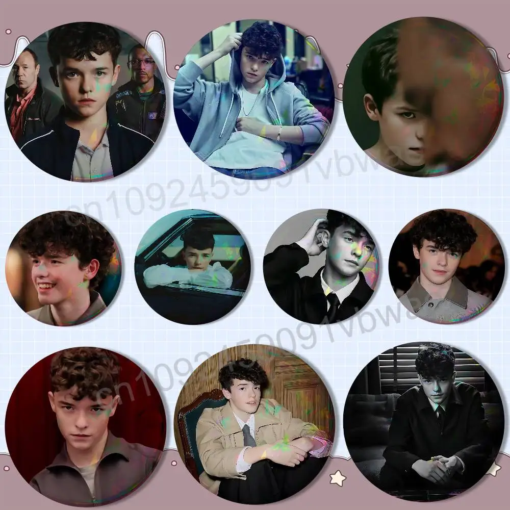 

Adolescence Adulthood Owen Cooper Round Exquisite Badge Brooches Creative Pins For Clothes Hat Backpack Gift Accessories