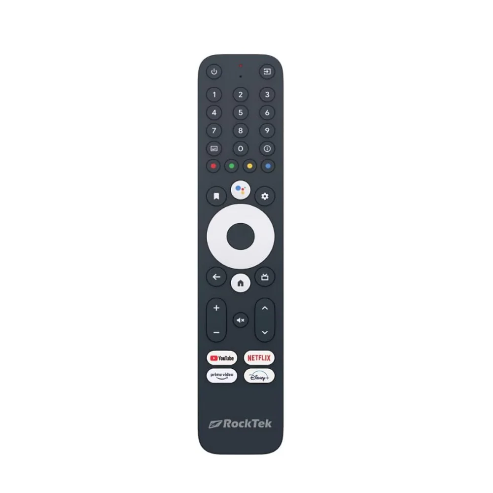 RockTek BT Voice Remote Replacement for RockTek G2 RTX-5000 Google Certificate TV Box Androidtv Box