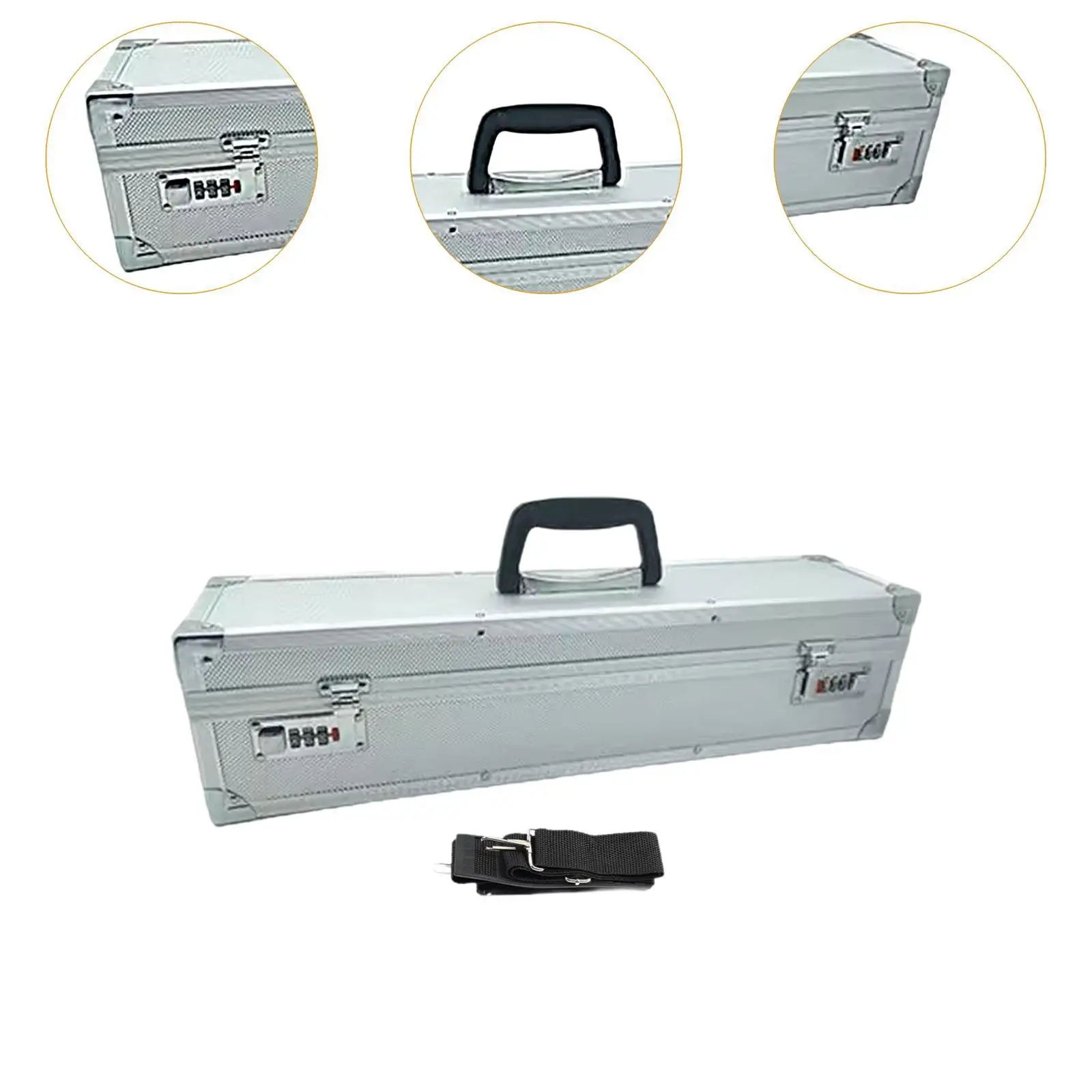 Chef Knives Case Lightweight with Sponge Lining Protector Multipurpose Shockproof Hard Shell for Catering Events Activities