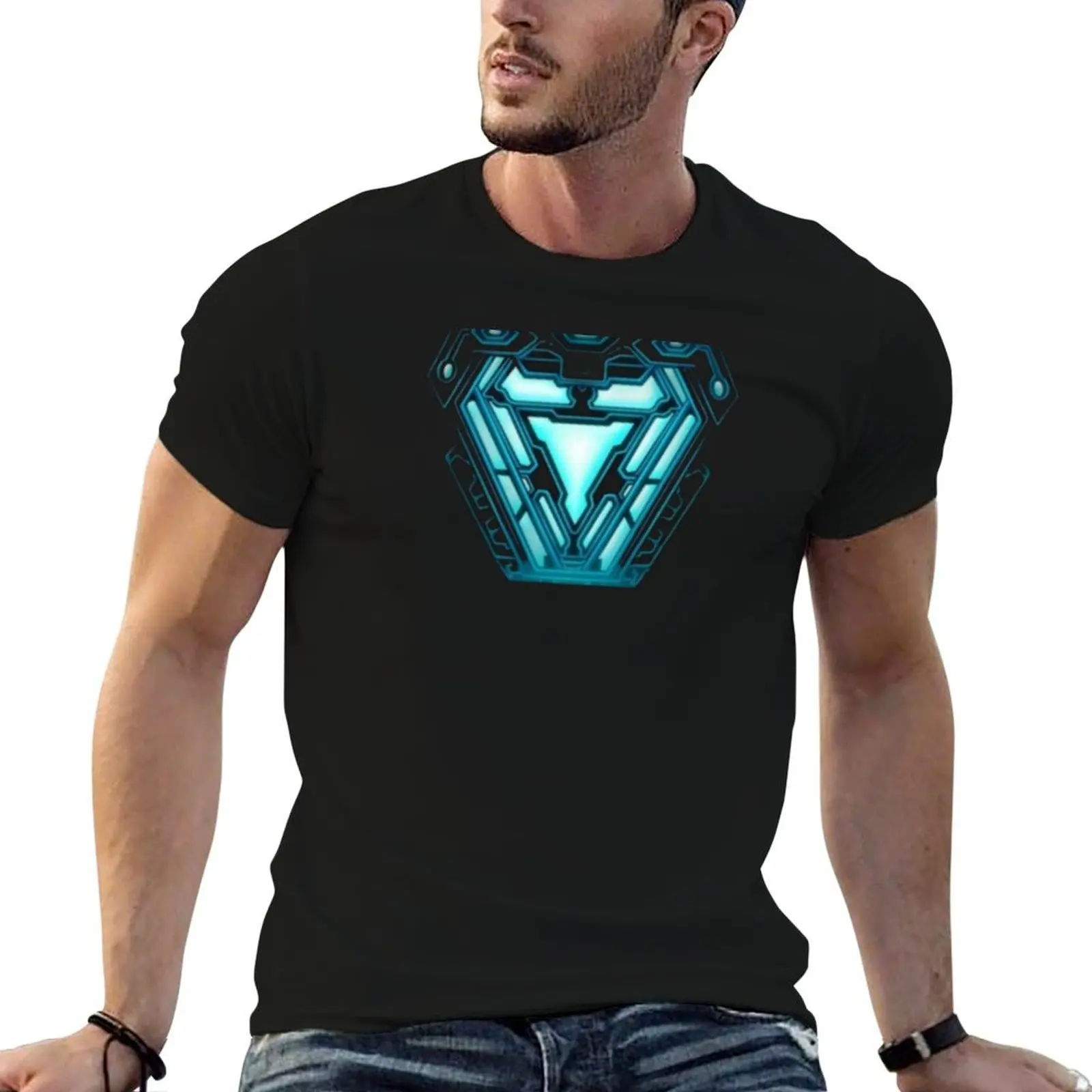 ARC reactor Premium T-Shirt Fashion Simple Casual Tee Shirt