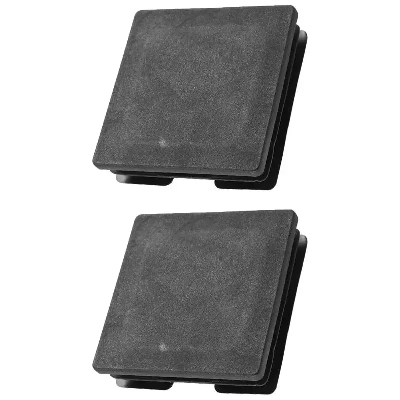 

ABXD 75 мм х 75 мм пластиковые квадратные колпачки, вставки для трубок, торцевая заглушка, 2 шт.