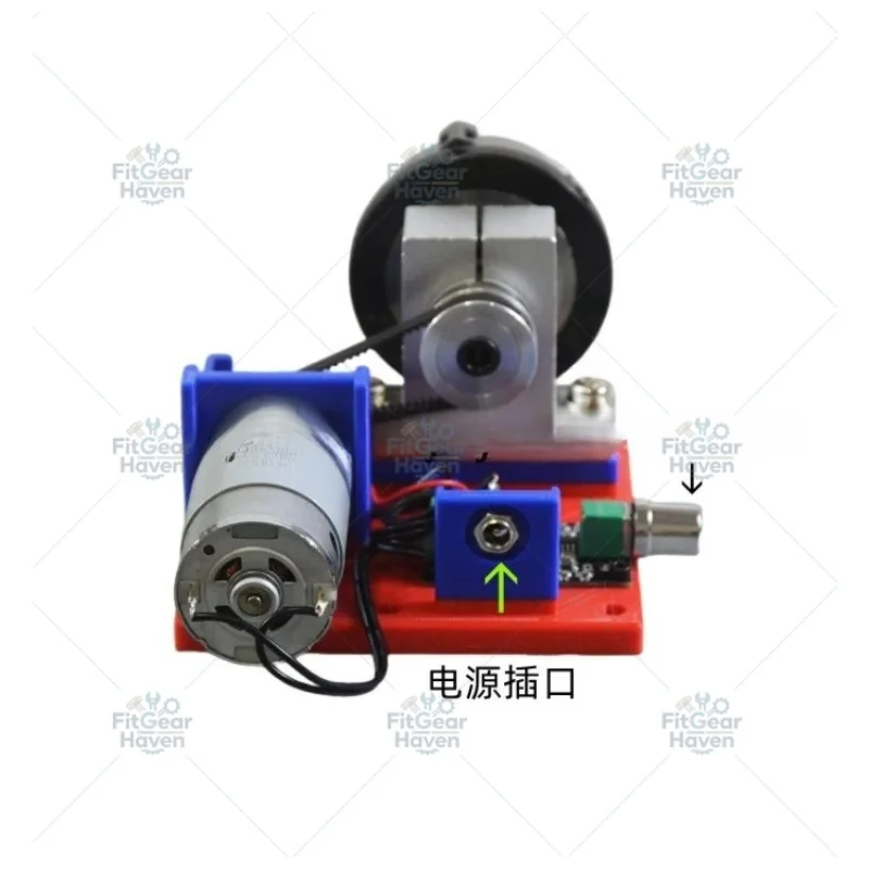 Suitable for 545 motor high torque low speed rotary chuck adjustable speed forward and reverse control foot switch