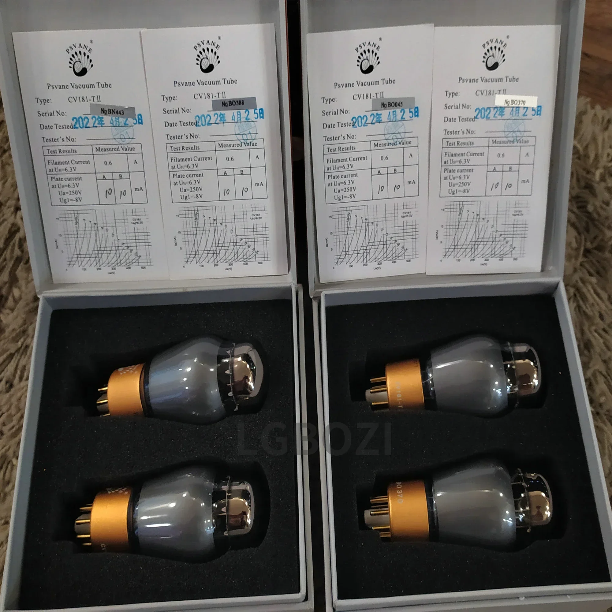 

CV181-TII Straight Generation (CV181 6SN7 6N8P) PSVANE Tube MARKII Collection Edition Precision Matching Hi-Fi Power Amplifier
