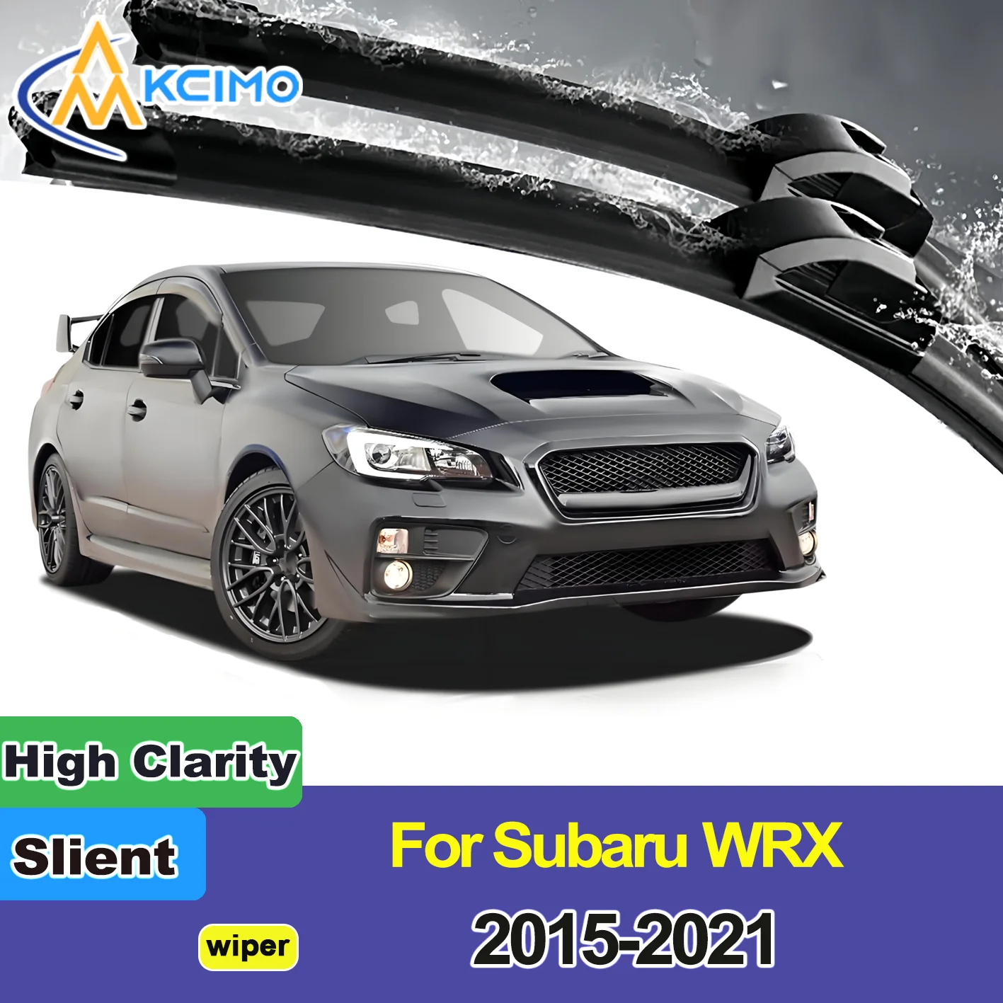 

2PCS New Front Windshield Wiper Blade for Subaru WRX VA 2015-2021 Front Windshield Auto Wipers Blade Accessories 2021 2020 2019