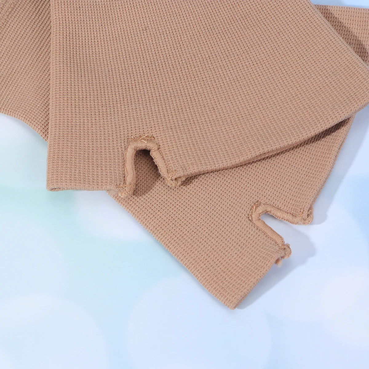 

4 шт., универсальный бандаж на запястье цвета кожи, нейлон, спандекс, эластичная дышащая поддержка, прочная защита на запястье, компрессионное отверстие для большого пальца