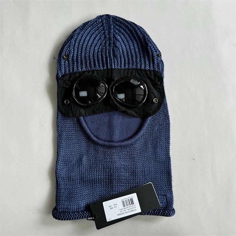 Autumn and Winter Men Knitted Beanies Eye Protection Young Ski Couple Windproof Warm Outdoor Hat CP19