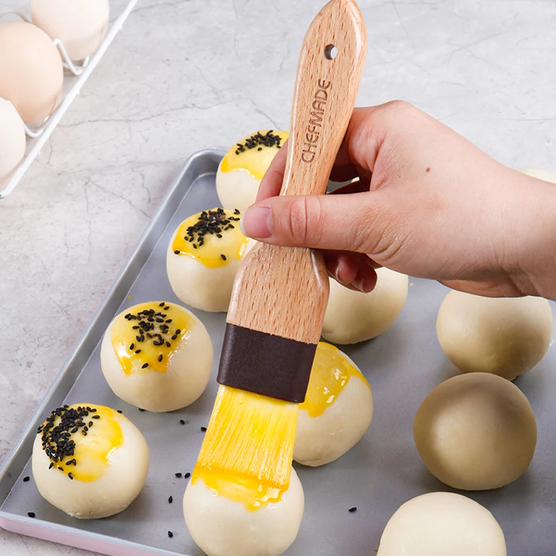 Chefmade Wool Brush Baking tools Egg yolk Barbecue brush