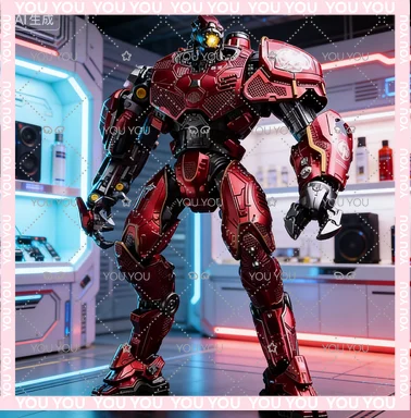 

В наличии: Коллекционная подвижная аниме-фигурка LINGJIHUN 19 см Pacific Rim Crimson Typhoon, модель из мультфильма, игрушка, подарок для мальчика