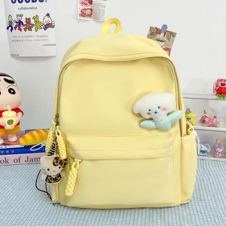 

New Female Fashion Men High Capacity Waterproof College Backpack Trendy Women Laptop School Bags Cute Girl Travel Book Bag Cool