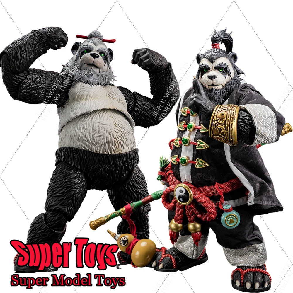

MEMORY TOYS 1/9 Soldier Adventurer World Fourth Bomb Panda Man Ranger Wu Qinglie Full Set About 7.8'' Action Figure Doll