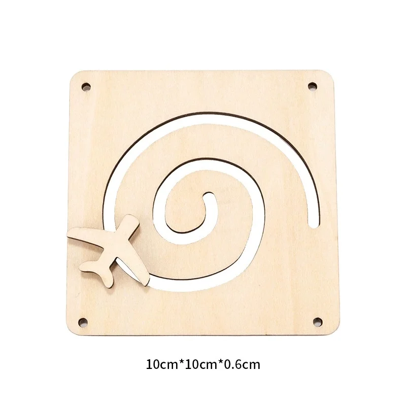 Montessori Wooden Toys Accessory Sheep Gear Frog  Busy Board Parts Educational Toy Sensory Unblanking Toy  for Children Gifts