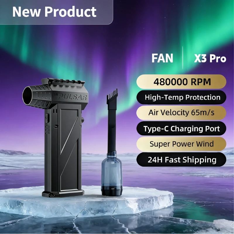 

Электрический турбовентилятор, портативный очиститель, 48000000 об/мин, струйный вентилятор, инструмент для выдувания автомобиля, 4 передачи, регулируемая скорость ветра, 67 м/с