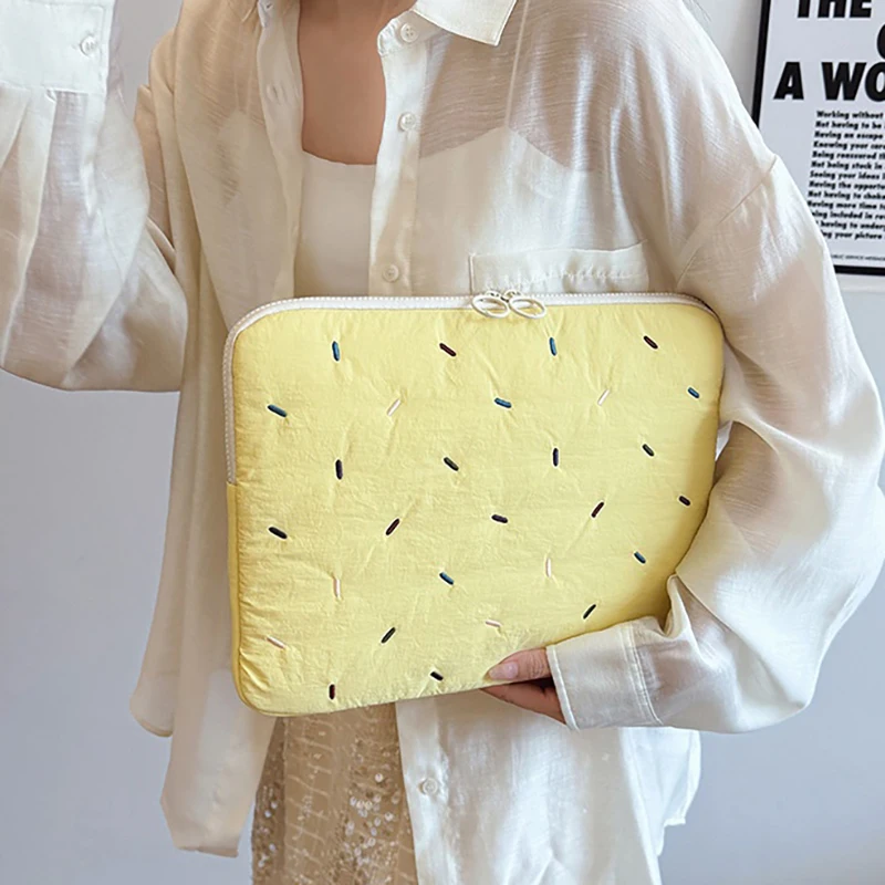 Unique Designed Laptop Bag for Xiaomi Lenovo Dell Notebooks, Sleek MacBook Tablet Sleeve, Shockproof Portable Pouch