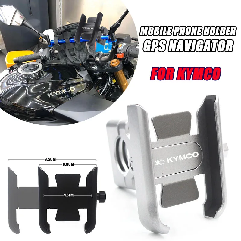 

For KYMCO DOWNTOWN NIKITA GDINK KXCT PeoPle S Racing S G150 Motorcycle handlebar Mirror Mobile Phone Holder GPS stand bracket